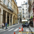 Le Grand Véfour on the left is a Michelin-starred restaurant at 17 rue de Beaujolais